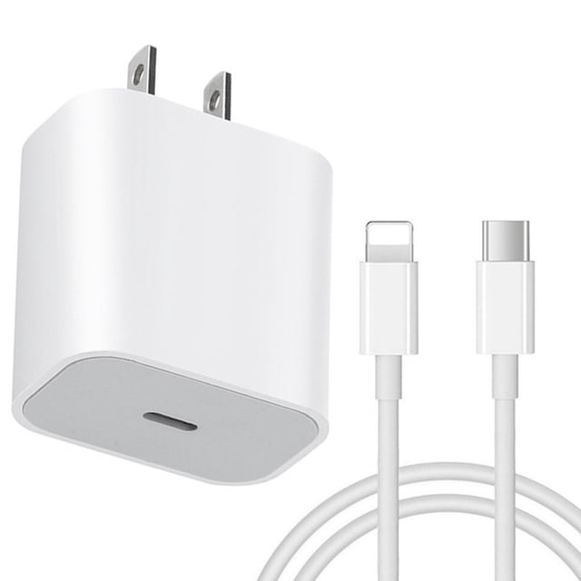 20W Carga Rápida PD USB C Cargador Para Apple iPhone 13 pro 12 11 8 7 ipad Adaptador De Alimentación Enchufe De La Ue Cable De Tipo Ee . Uu