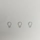 thumbnail image 3 of Panel de interruptor de luz LED de 1 vía, 1/2/3 entradas, táctil, encendido/apagado, pantalla de vidrio, UE 3 pandillas, 3 of 4