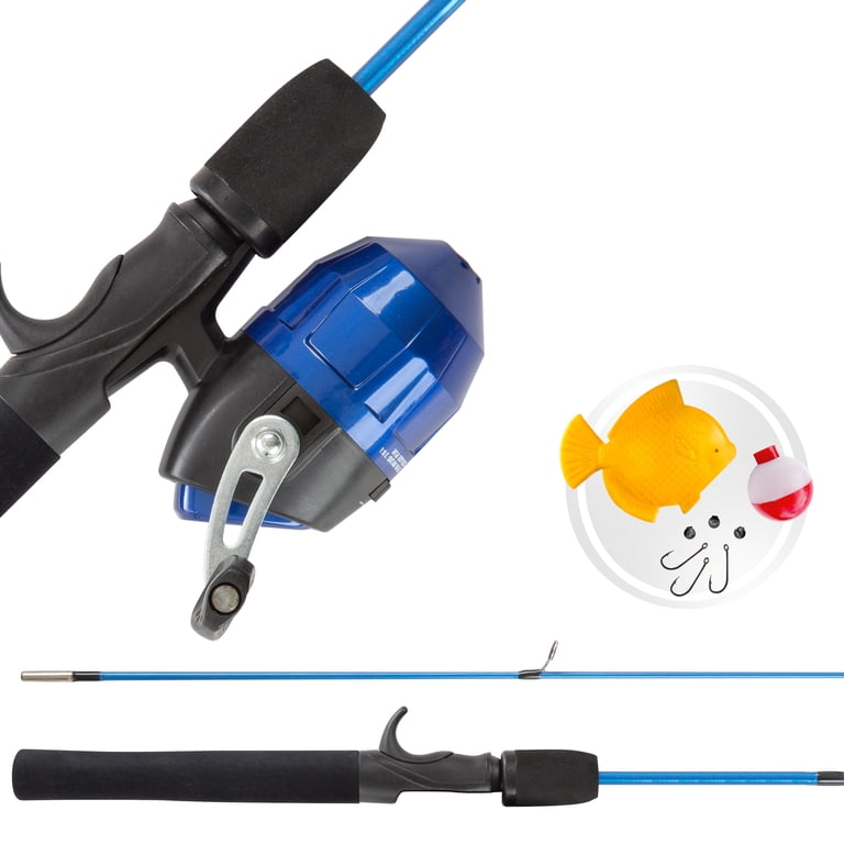 RAD Sportz Youth Fishing Rod & Reel Combo - 4 Ft Fiberglass