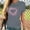 Gray-Athletic-Women, variant on Zedker Women's Plus Size Tops, Women Cute Heart Graphic Tees Shirts Valentines Gifts Short Sleeve Crewneck Tee Tops Black L