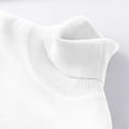 thumbnail image 5 of Fgnfyis Women Turtleneck Knit Sweater Pullover for Fashion Casual Style White XXL, 5 of 5