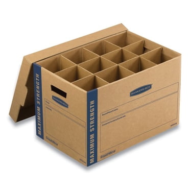 Office Depot® Brand Partition Kit For Dish Moving Box, 18" x 18" x 28 ...