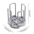 thumbnail image 3 of Detachable Retractable Drain Rack for Bowls and Plates Kitchen Storage Shelf Drain Water Dish Stacking Rack Bowl Organizer, 3 of 8