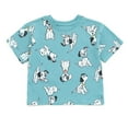 thumbnail image 4 of Disney 101 Dalmatians Patch Lucky Waffle Knit T-Shirt and Shorts Outfit Set Newborn to Little Kid, 4 of 5