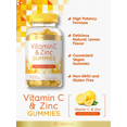 Vitamin C and Zinc Gummies 70 Count Vegan, NonGmo, and Gluten Free
