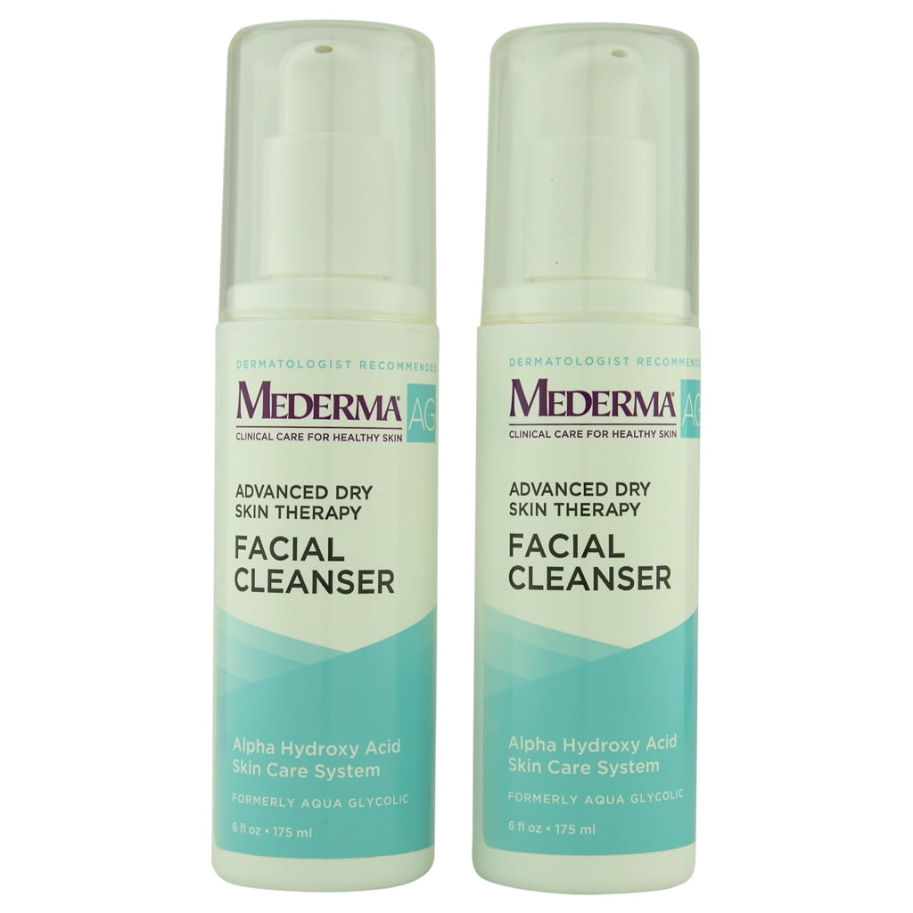 mederma aqua glycolic facial cleanser