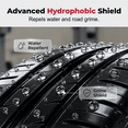 thumbnail image 4 of Tire Shine Protector Wax Kit for Deep Black Finish, Long-Lasting Gloss and UV Protection, 4 of 6
