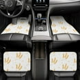 thumbnail image 7 of Fuzoiu Wheat Print Carpet Floor Mats for Car,Car Foot Mat Set,Universal Fit 4 Piece Mat Pad Set,Fits Most Cars Trucks Vans Sedans SUV Auto Carpet Mat Se, 7 of 7