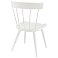 thumbnail image 4 of Modway Sutter Wood Dining Side Chair in White, 4 of 8