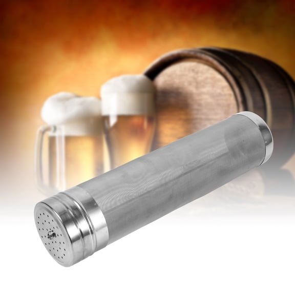 Yosoo Stainless Steel Homebrew Beer Wine  Filter Strainer 300 Micron Useful Home Accessory, Homebrew Hop Filter,Hop Filter