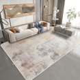 thumbnail image 1 of Calore Area Rug 6.5'x9.8' Rug for Living Room Bedroom Dining Room Abstract Soft Modern Distressed Rugs Non Slip Indoor Carpet Print Floor Cover, Abstract/Grey, 1 of 6