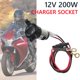 thumbnail image 3 of Enchufe cargador automático 10PC 12-24V para enchufe adaptador corriente camión coche motocicleta, 3 of 5