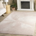 thumbnail image 2 of SAFAVIEH Revive Lanford Abstract Polyester Area Rug, Pink/Ivory, 6'7" x 9', 2 of 7