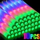 thumbnail image 2 of Barras luminosas LED de colores para animación, barras luminosas de espuma, RGB, 10/5/1 piezas, suministros para cumpleaños, Bar y fiesta de boda, 2 of 4