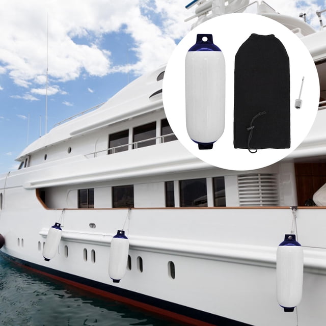 Guardabarros amortiguador Sharpla para barco con cubierta accesorios inflables 14x50cm