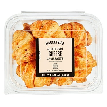 Marketside All Butter Mini Cheese Baked Croissants, 9.8 oz, 10 Count