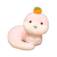 thumbnail image 4 of Serpiente de peluche, juguete de peluche de serpiente, adorable decoración para el hogar, animal de peluche de serpiente cálido para niños, niñas y rosa, 4 of 8