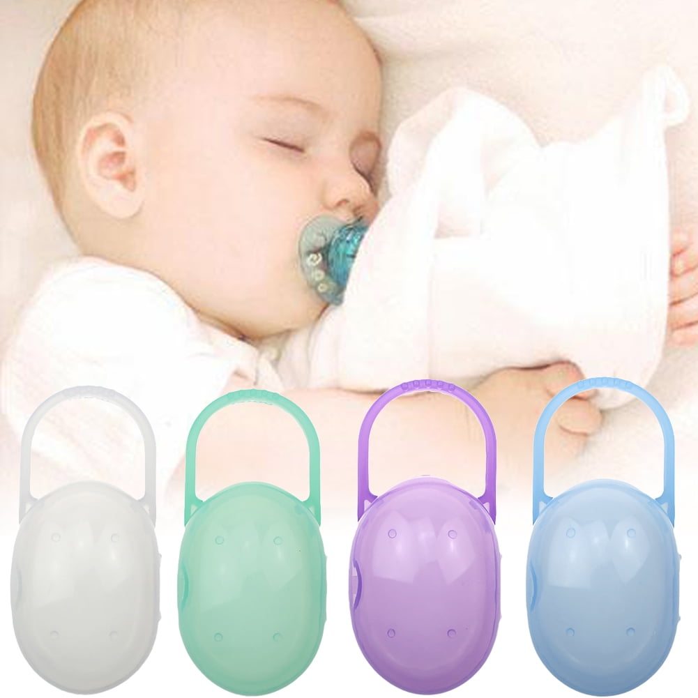 Baby Soother Pacifier Dummy Travel Portable Storage Box Case Holder Box T 