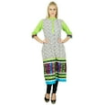 thumbnail image 7 of Bimba Women Ethnic Cotton custom Kurti Indian Traditional 3/4th Sleeve Long Blouse, 7 of 7