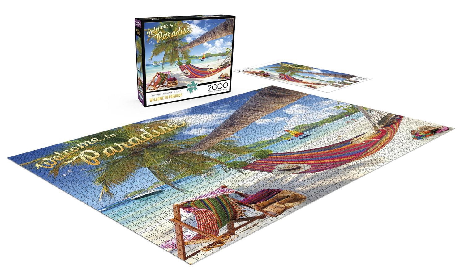 Buffalo Games Le puzzle Welcome to Paradise en 2000 pièces