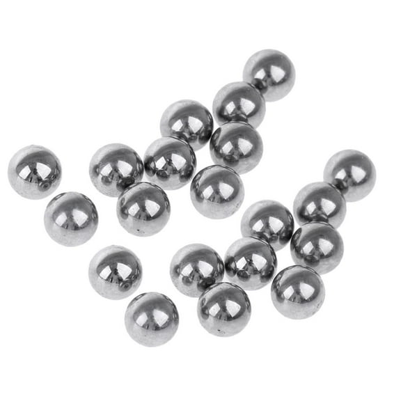 20 Pieces Mountain Bike Bearing Balls Steel Balls Bearing, Assortment of 1/4 Inch (6.3mm)