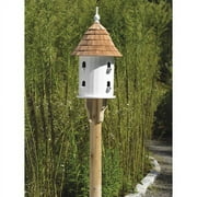 Lazy Hill Farm Designs Lazy Hill Bird House, Redwood and Vinyl