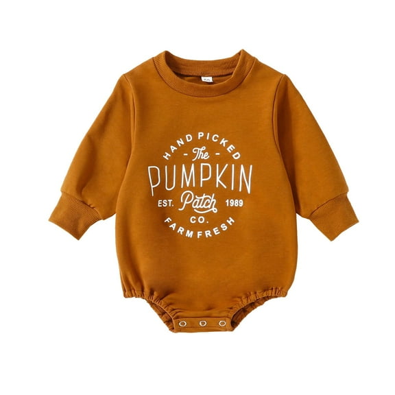 ZPYESWOW Halloween Baby Onesie Cute Baby Girl Outfit Long Sleeve Onesie Size 6 Girls Clothes 18 Months Boy Clothes 9 Month Baby Boy Month Old Boy Winter Children Clothes Girls
