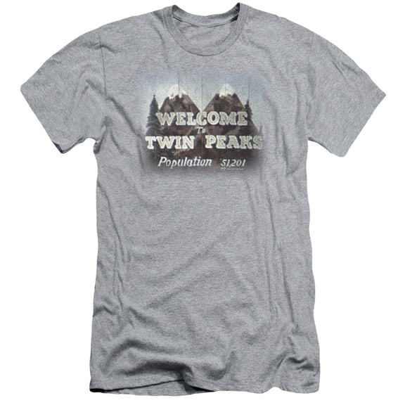 Twin Peaks - Welcome To - Slim Fit Short Sleeve Shirt - Large