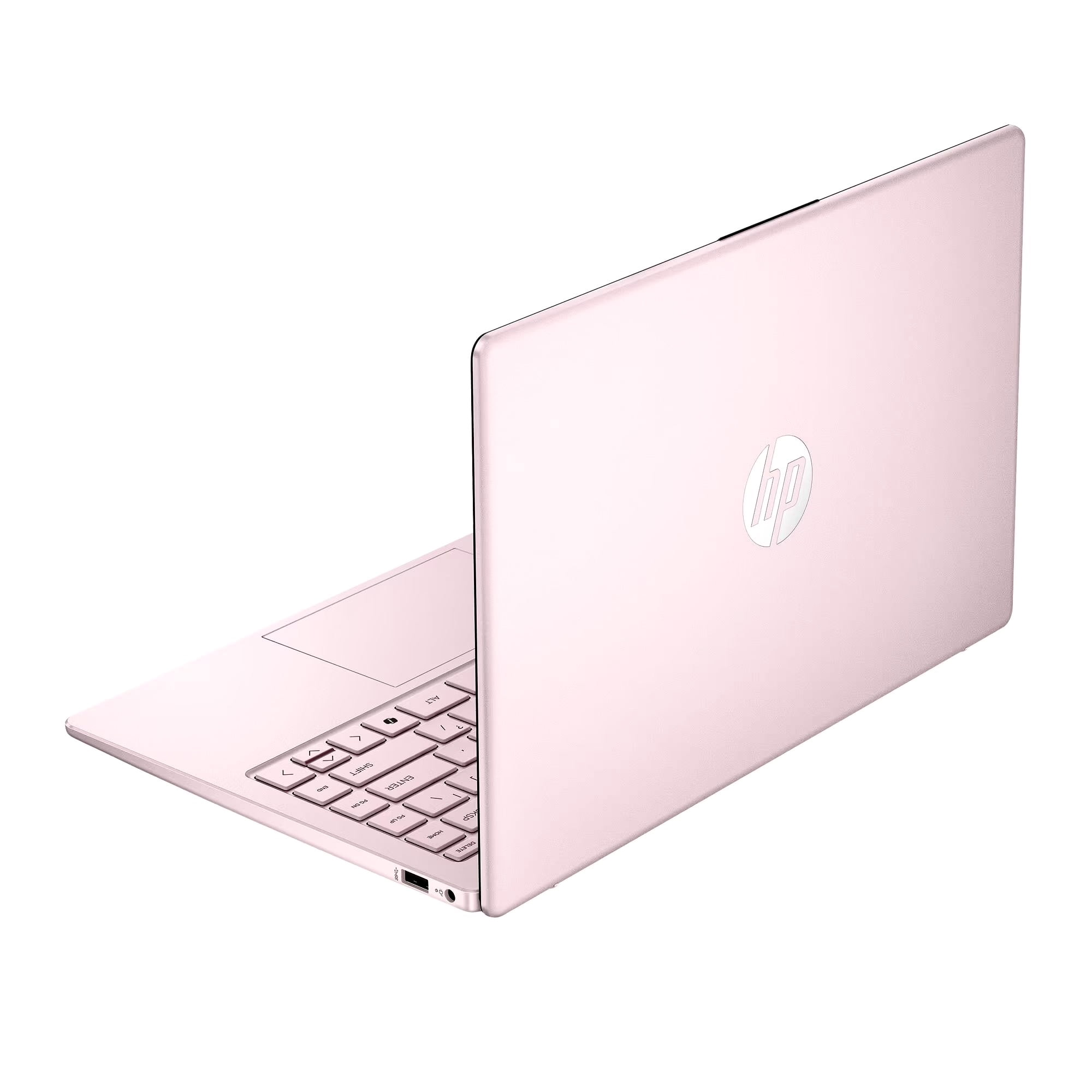 HP Stream 14 inch Laptop Intel Processor N150 16GB 128GB Storage Pink (Win 11 with 1-Year Office 365)