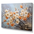 thumbnail image 2 of Designart "Glam Radiant flowers Fashion II" Floral Canvas Art Print, 2 of 5