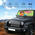 thumbnail image 6 of Scooby Velma Car Windshield Sunshade Automotive Sun Shade for Cars SUV Trucks Visor Cover Fits Most Car SUV, 6 of 9