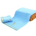 thumbnail image 1 of Bath Towel Super Absorbent Soft Cartoon Embroidery Hand Towel Washcloth for Kids, 1 of 10