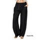thumbnail image 5 of Pantalones Sonducket de mujer Color sólido Negro XXL, 5 of 6