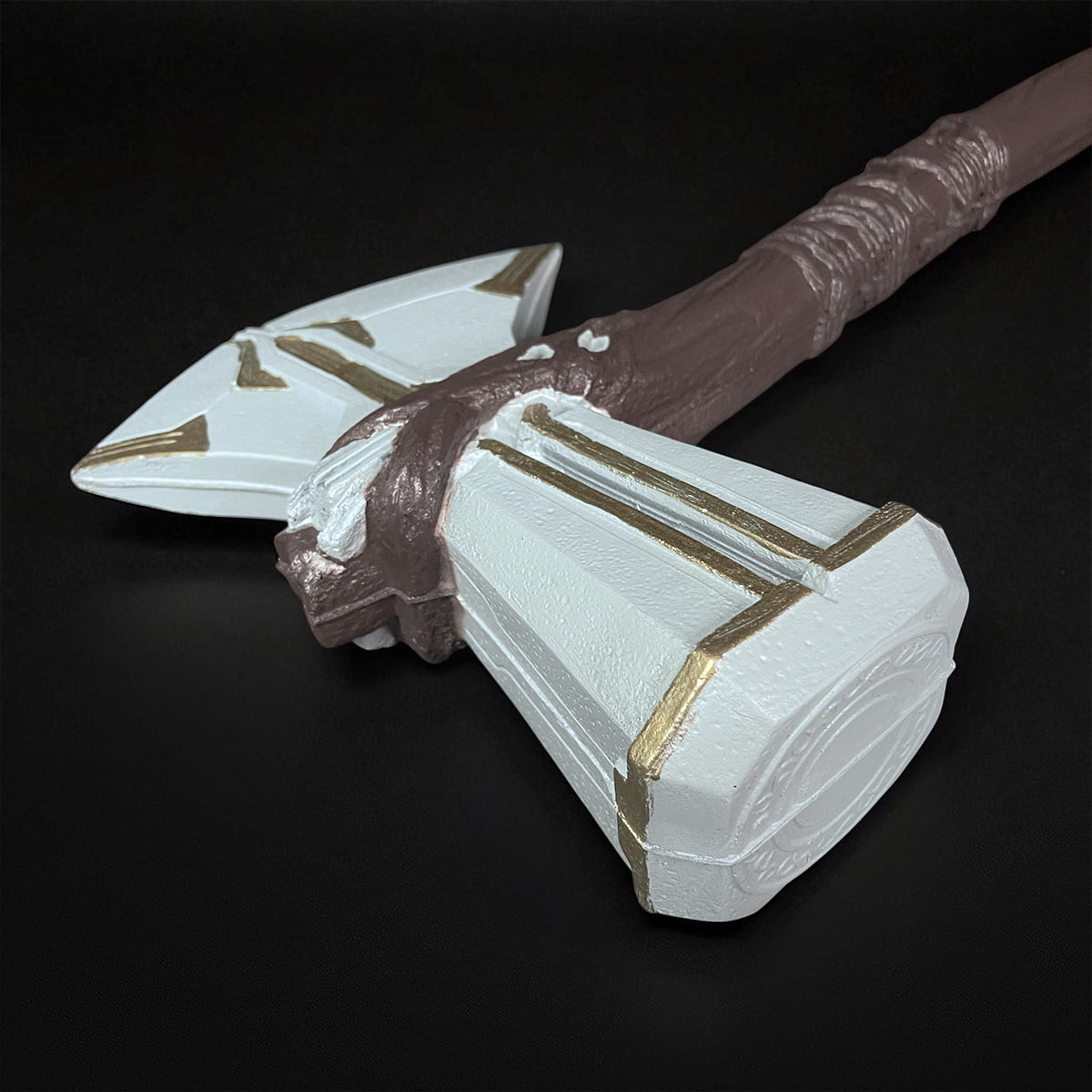 Komikku Gears Avengers Thor Foam Mjolnir Hammer or Foam Stormbreaker Axe Props Replica. Cosplay Hammer Axe