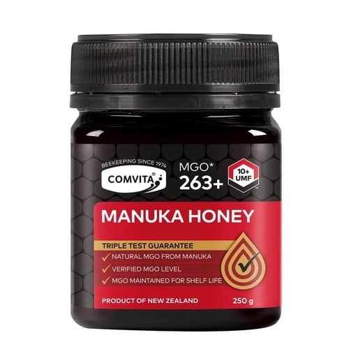 Comvita Manuka Honey MGO 263+ (UMF 10+) 250g, British Import (Pack of 2)