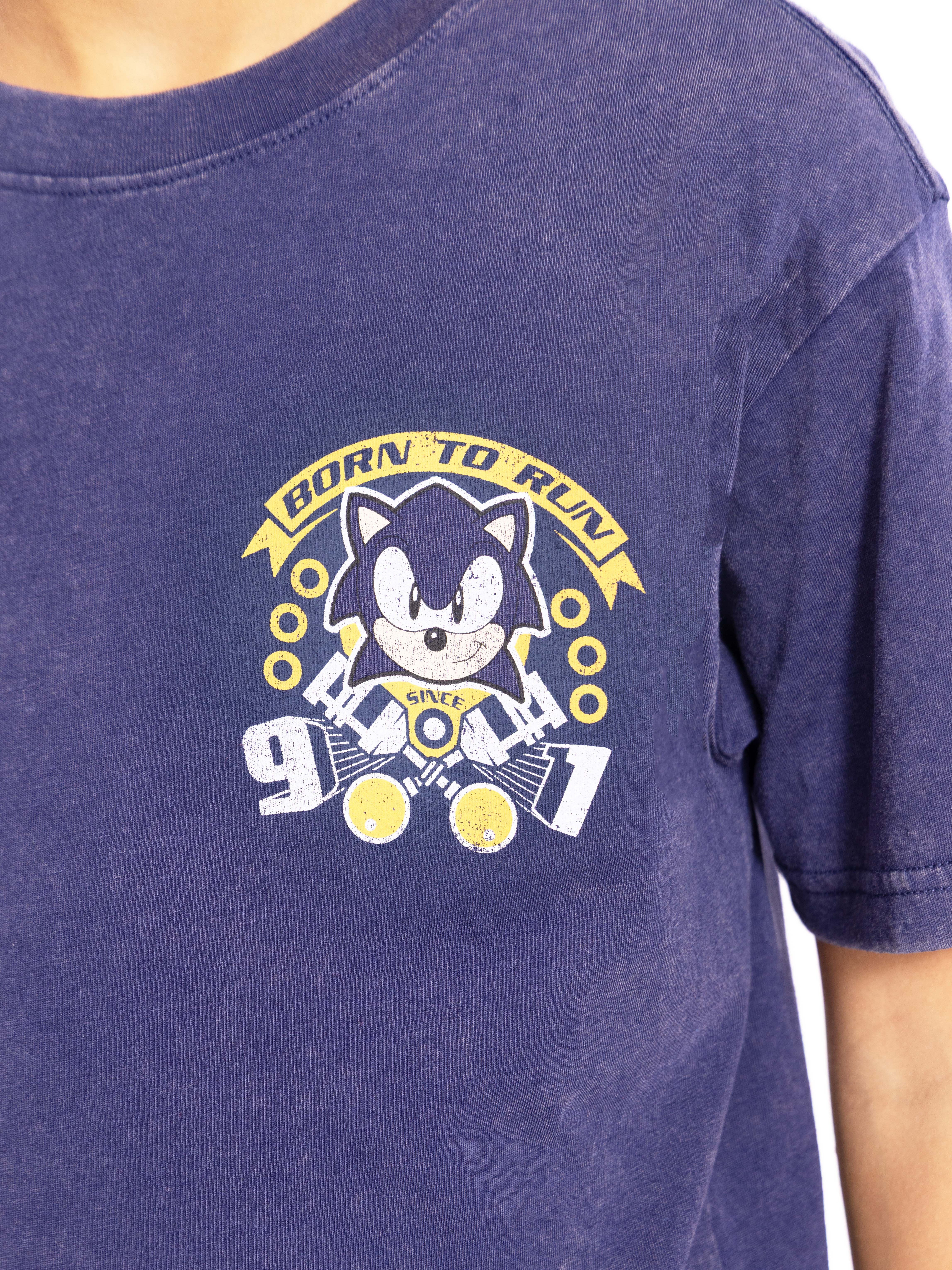 Sonic the Hedgehog Boys Short Sleeve Graphic Tee and Shorts Set, 2-Piece, Sizes 4-16