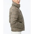 thumbnail image 2 of VariationCollection B Juniors’ Cropped Plaid Puffer Coat, Plaid, S, 2 of 3