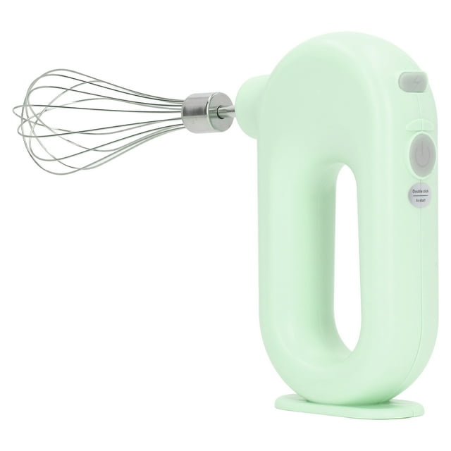 Electric Hand Mixer USB Charging 4 Level Adjustment Milk Frother Home Kitchen