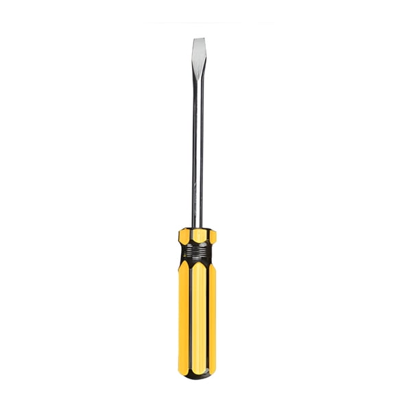 EXLEAF 2026 New Screwdriver Pvc Handle Metric Single Use Carbon Steel Cross Flat Head Screwdriver, Hardware Tools Pvc Handle Driver Metric Single Use Steel Flathead Screwdriver