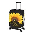 thumbnail image 2 of HELLHERO You Are My Sunshine Luggage Protector Polyester Spandex Dustproof Anti Dust Luggage Protective Cover for Men, 2 of 5