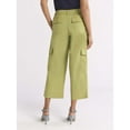 thumbnail image 4 of Free Assembly Women's Relaxed Cargo Pants, 27" Inseam, Sizes XS-4X, 4 of 6