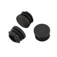 thumbnail image 3 of Round Table Chair Leg Tube Pipe Insert End Cap 19mm Dia 300Pcs Black, 3 of 8