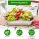 thumbnail image 4 of Dussdote 30 piezas - Platos - Bandejas para parrilla - Bandejas de aluminio - Aptas para cocinar, hornear, picnics, freidoras de aire - 22*22*4.5, 4 of 7