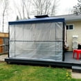 thumbnail image 4 of Bâche Transparente Robuste avec Panneaux Transparents pour Serre de Jardin Extérieur Patio Camping et Fournitures de Protection, 4 of 9
