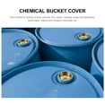 JMXIANG 12 Pcs Gallon Chemical Bottle Bucket Screw On Replacement Anti