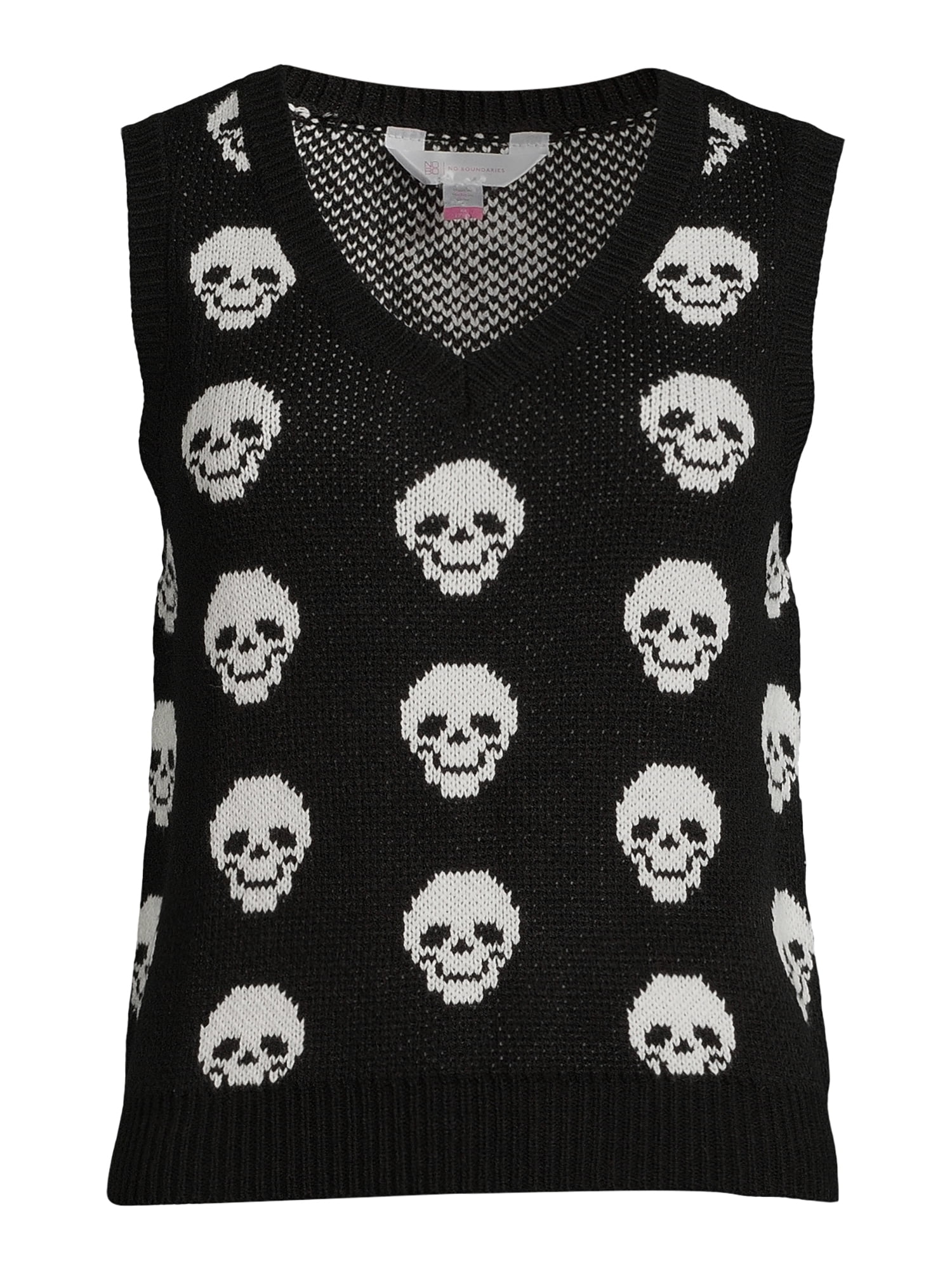 No Boundaries Women’s V-Neck Sweater Vest