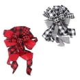 thumbnail image 2 of Bjxy Extra Large Bows Christmas Tree Sparkle Bowknot Charms Decoration Ornament Party, 2 of 5