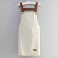 thumbnail image 5 of Delantales de cocina, correa ajustable para el cuello, delantal ajustable impermeable para hombres y mujeres, delantal de cocina, 5 of 5
