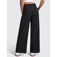 thumbnail image 2 of Pantalones CRZ YOGA Livianos de Pierna Ancha Negro 76 cm, 2 of 6