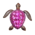 thumbnail image 2 of GUOOL Decor Sea Turtle Wall Decor Metal Wall Art - Creature Nature Lover Wall Hanging Red, 2 of 7